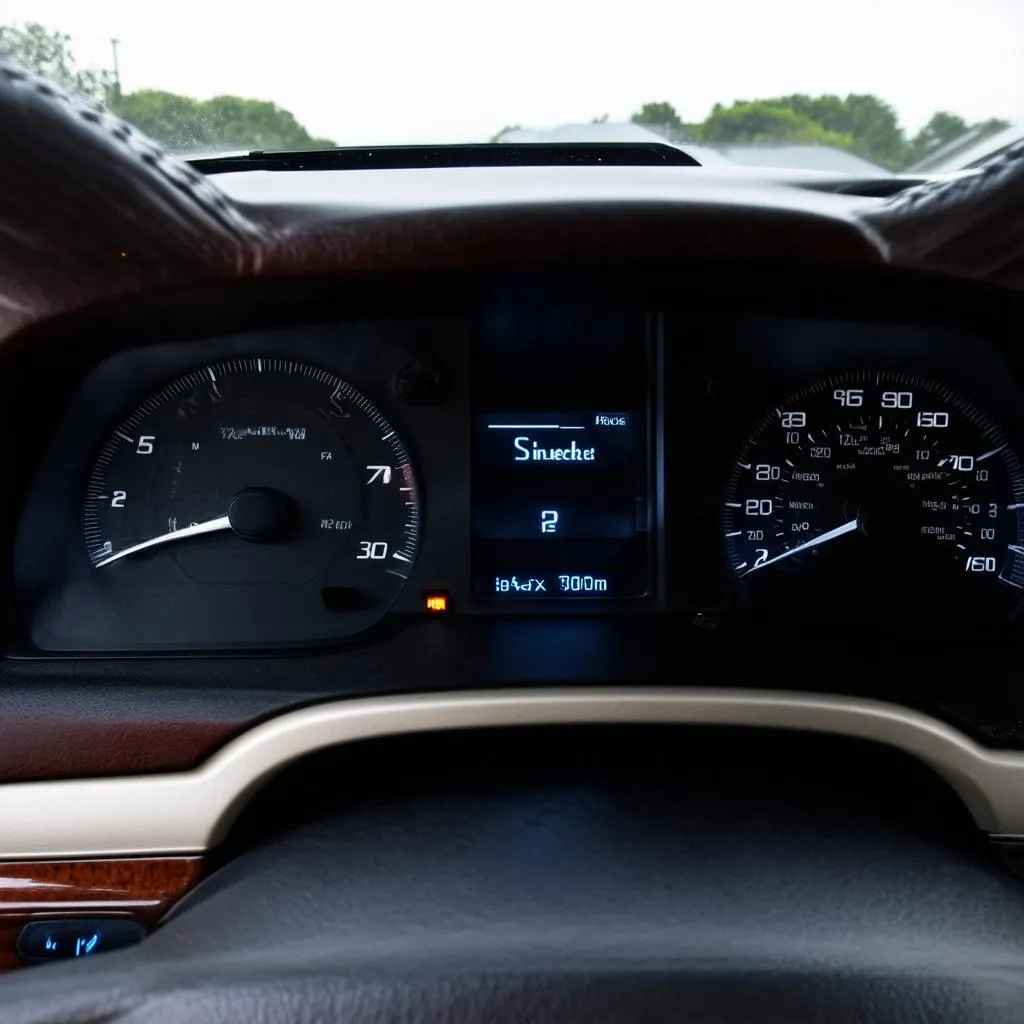 Lexus LS430 dashboard